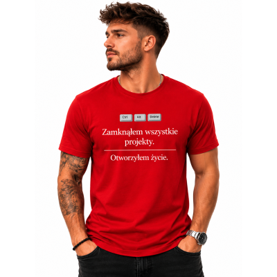 KOSZULKA NA EMERYTURĘ ROZPOCZYNAM ŻYCIE